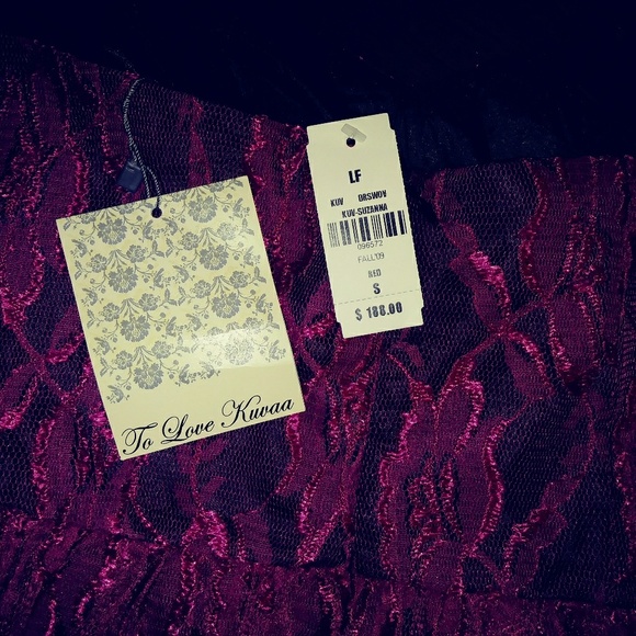 (New) Pink Laced Floral Dress by To Love Kuvaa - Picture 6 of 6